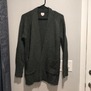 Target Knit Gray Cardigan
